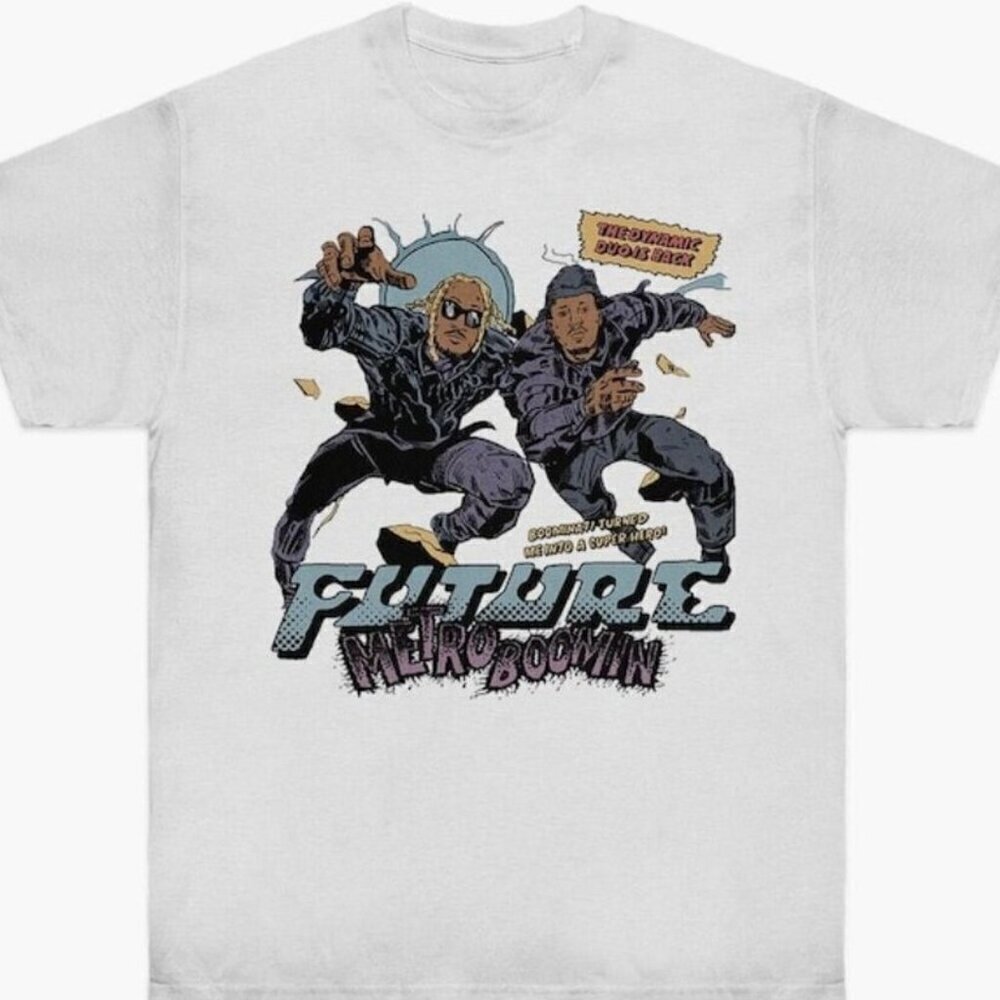 Metro Boomin We Dont Trust You Album Graphic Unisex Streetwear Tee T-Shirt .